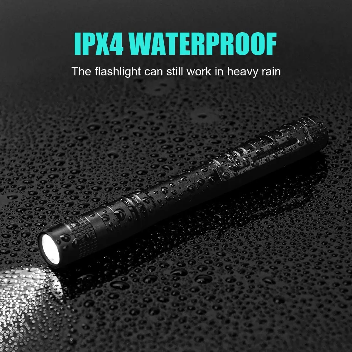 Portable Mini LED Pen Flashlig - Outdoor Lighting Black review and price