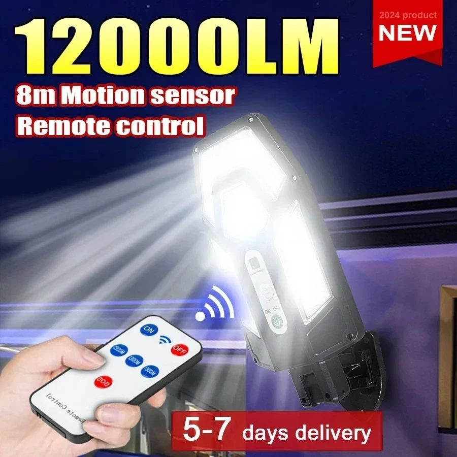 12000LM Powerful Solar Wall La - Outdoor Lighting Ip65 review and price