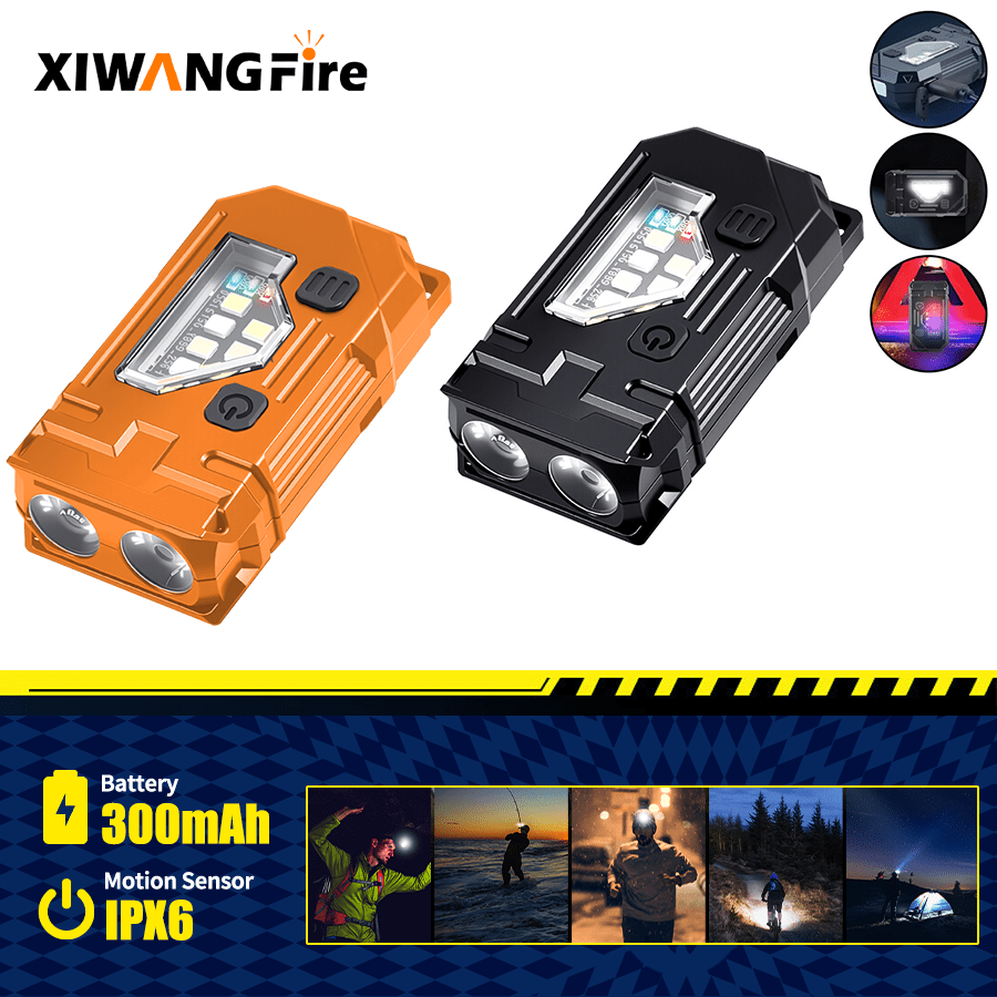 Mini Keychain EDC Flashlight - - Outdoor Lighting Black review and price