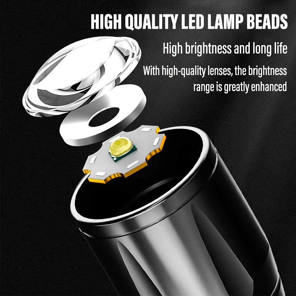 Mini LED Flashlight COB Floodl - Outdoor Lighting Black review and price