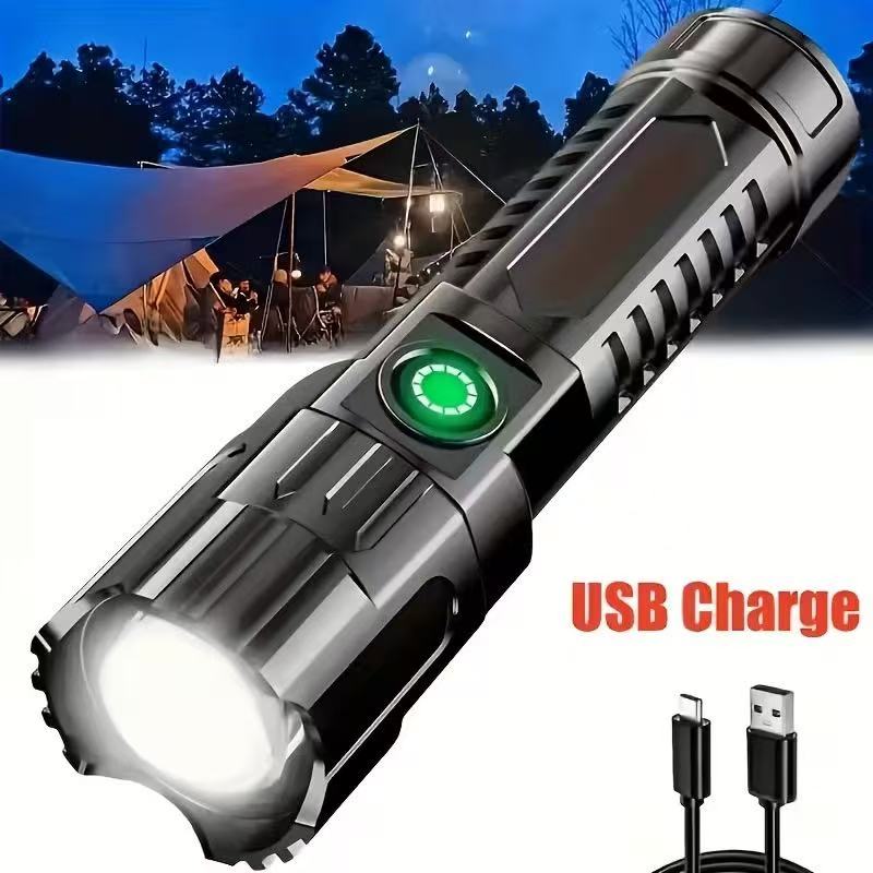 New High-power Led Flashlight  - Outdoor Lighting Black review and price