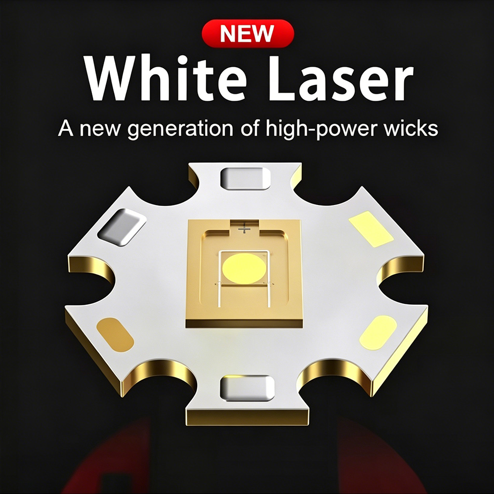 White Laser High Power Flashli - Outdoor Lighting Black review and price